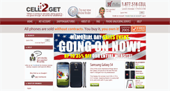 Desktop Screenshot of cell2get.com